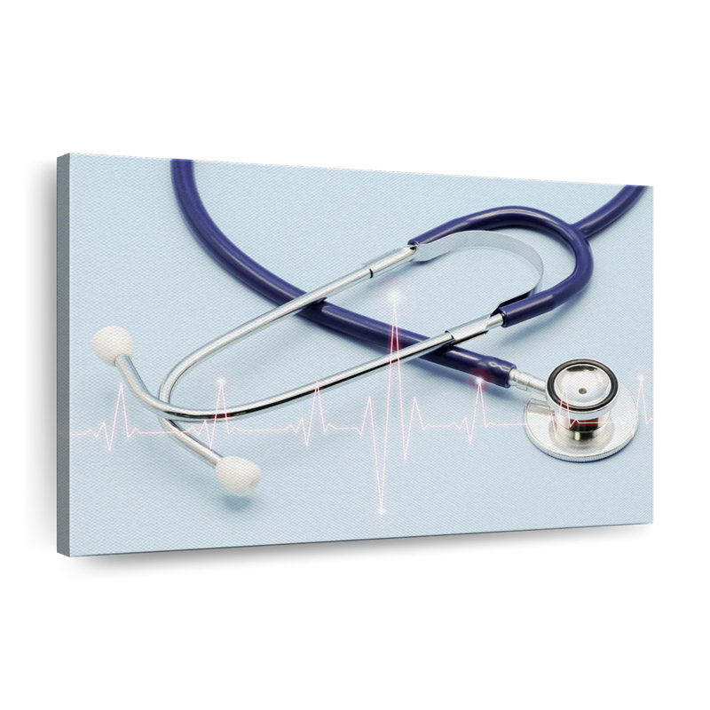 " Medical Stethoscope ", 26" H x 39" W x 1.25" D