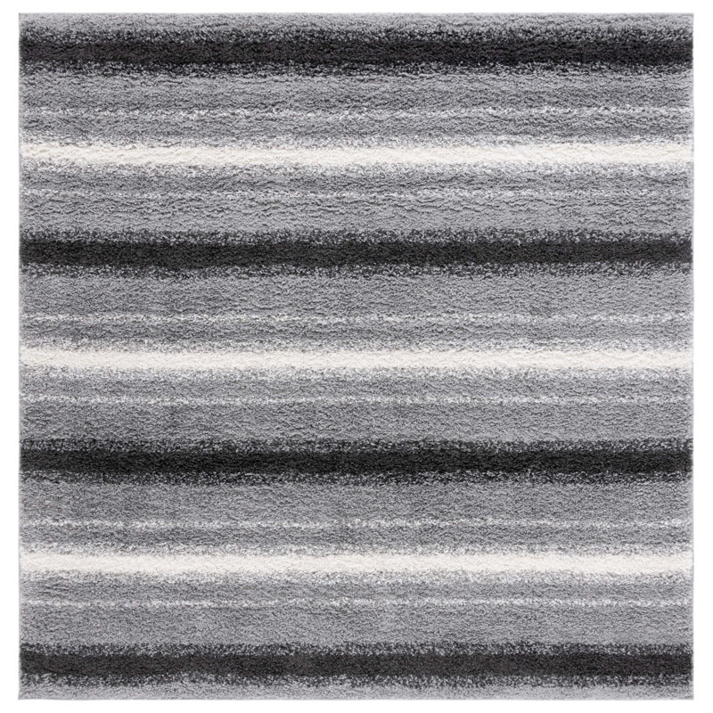 Tapis à rayures Merceer, Rectangle 5 pi 3 po x 7 pi 6 po