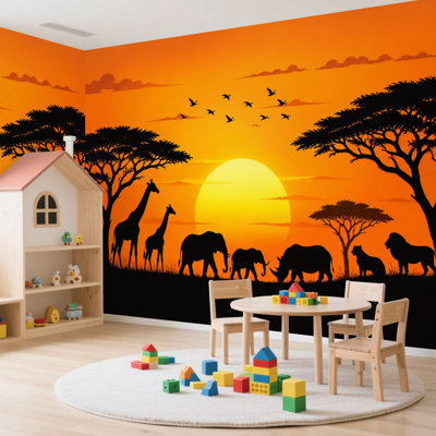 Papier peint adhésif auto-adhésif moderne pour la chambre à coucher Peel and Stick L 100 "x l 144"