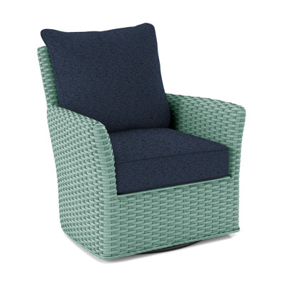 Lanai Upholstered Swivel Armchair