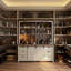 Grande armoire de rangement de cuisine, garde-manger