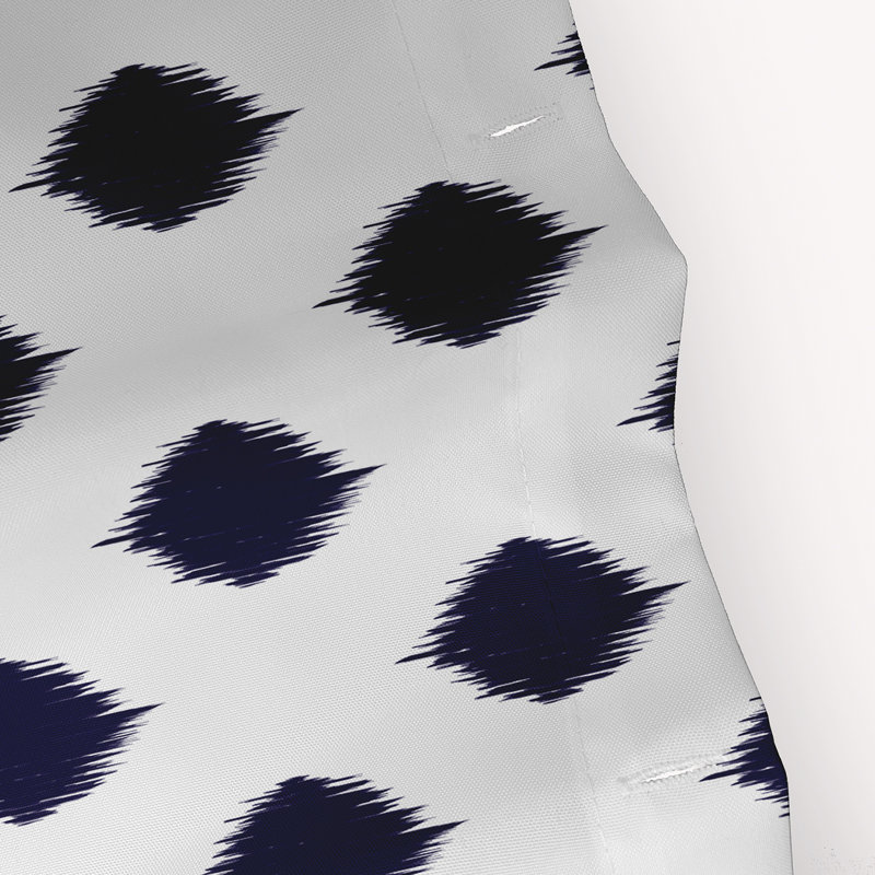 Shower Curtain, Spring Navy