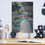 «Mid-Century Collage IV» par Rob Delamater, art mural en métal, 12 po x 16 po-1003734744