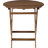 Glyndon 2 - Person Acacia Wood Patio Dining Set with Round Table