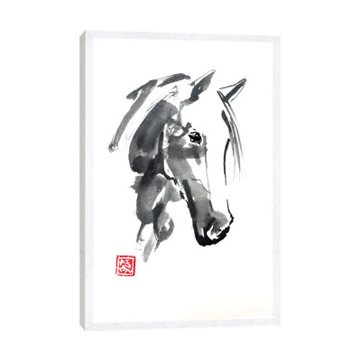 Horse Head by Péchane - Print on Canvas