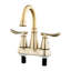 Double Handle Bathroom Sink Faucet with Drainer-63530440