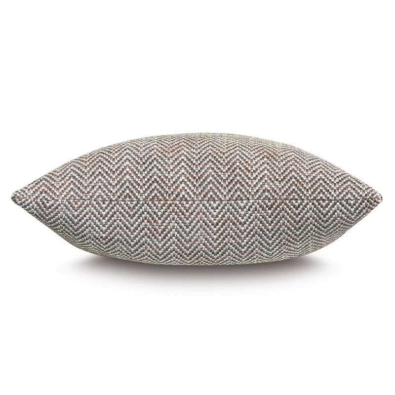 Housse et insert d'oreiller en mélange de coton Kilbourn, Carré 22 po