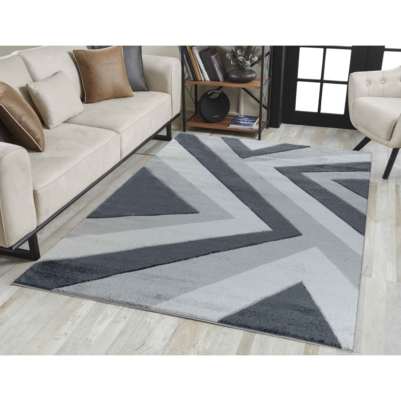 Beaulieu Abstract Area Rug, Rectangle 160 x 230cm