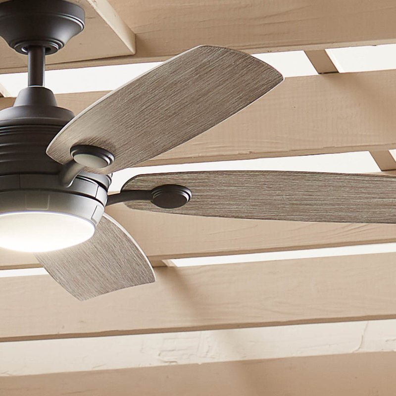 Inkom 56'' Ceiling Fan with LED Lights, Olde Bronze