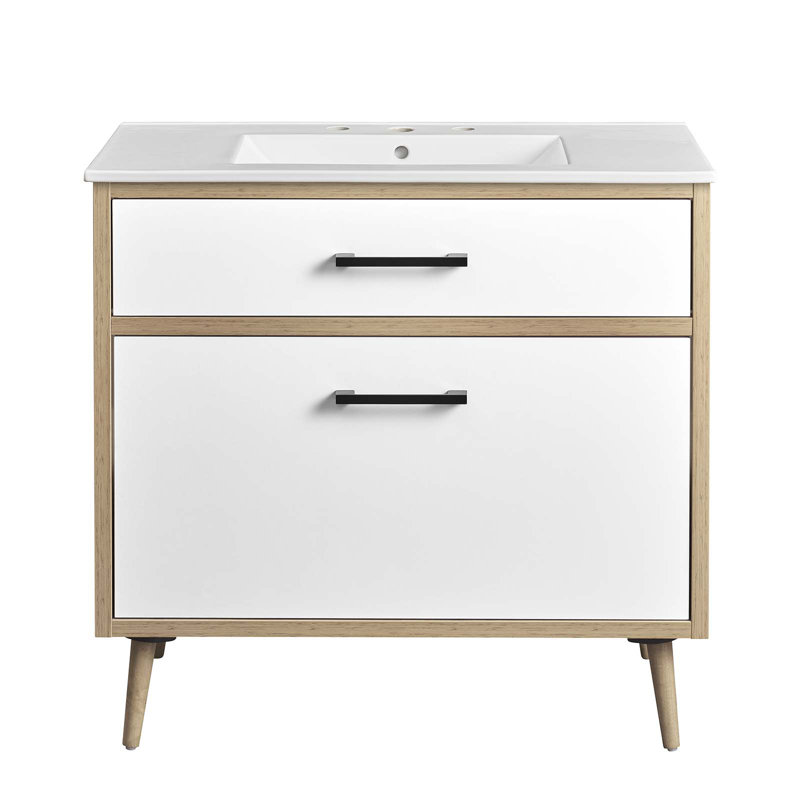 Modway Maverick 36" Bathroom Vanity, White