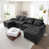 Dark Gray Polyester Blend