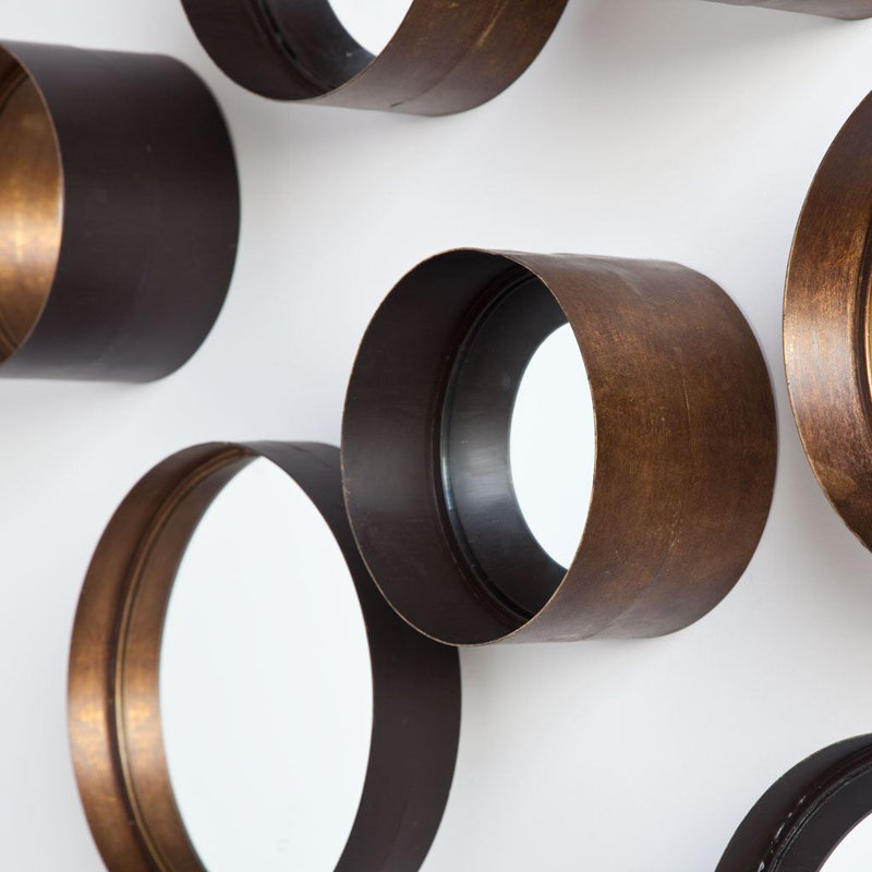 Metal Flat Wall Mirror