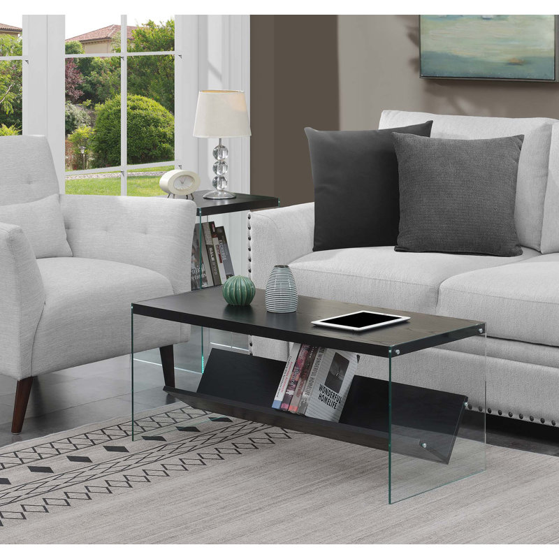 Allegonda Coffee Table, Black
