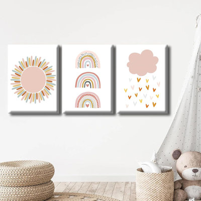 Art mural sur toile soleil