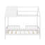 Lit simple en bois avec clôture-1439641399
