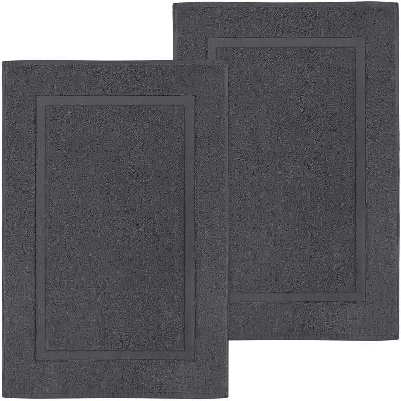 Rectangle Bath Rug, Grey