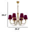 Lustre luxueux 6 lumières