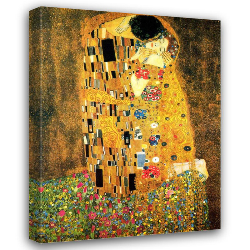 Le Baiser, vers 1908, H 47 po x l 36 po