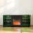 Black Tv Cabinet With 3D Electric Fireplace And Glass Shelves, 58''W*15.5''D*24.4''H, Fits 32 - 62" Tvs Stand, Realistic Flame, Led Lighting, Port, Black, 58''W, For-298857779