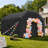 20' x 16.5' Inflatable Nightclub Tent Black Portable Party Booth with Blower-116154350-116154349