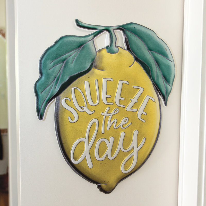 " Squeeze The Day Lemon "