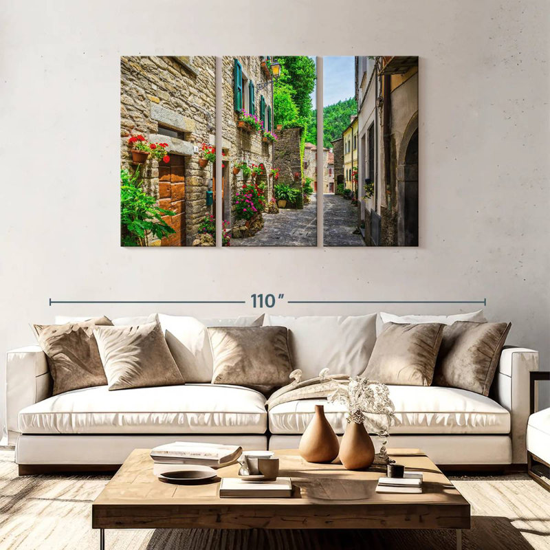 Kavia Tuscan Town Street, H 48 po x l 74 po