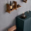Tablette murale flottante en bois massif