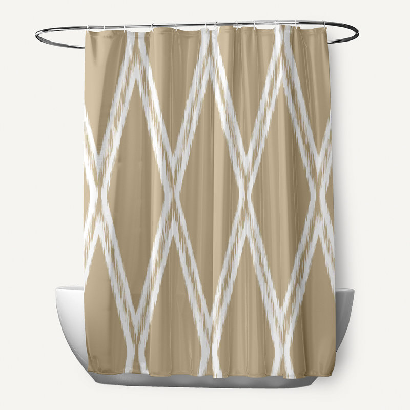 Rideau de douche simple Gate Keeper, Taupe
