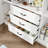 78.7'' H X 63'' W 3-Drawer Bookcase With Glass Doors