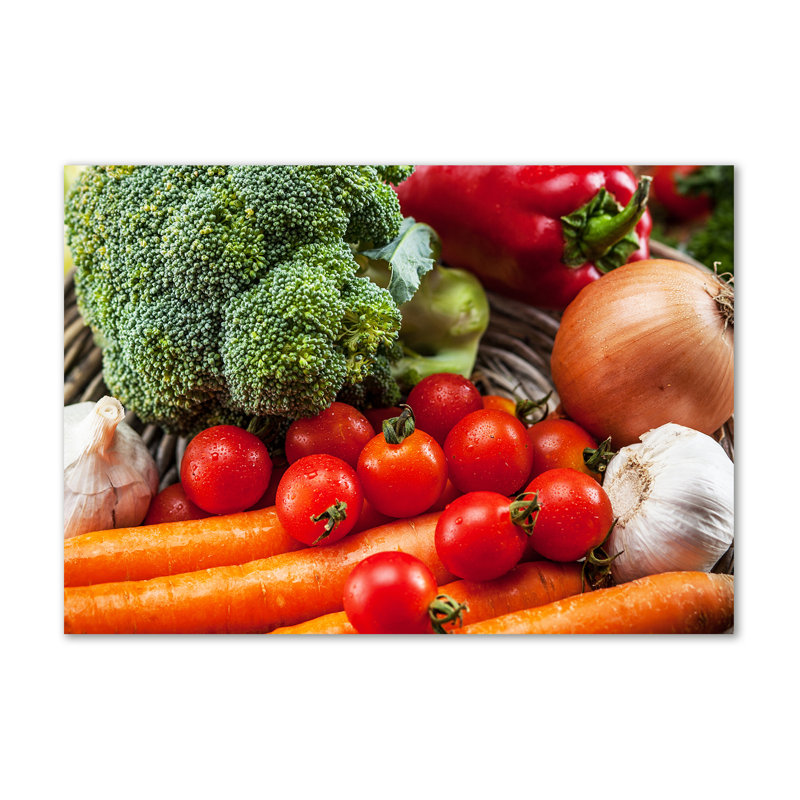 Vegetables - No Frame Print on Canvas