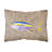 Tuna Indoor/Outdoor Brown Throw Pillow