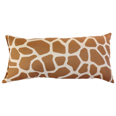 Housse de coussin rectangulaire en polyester 