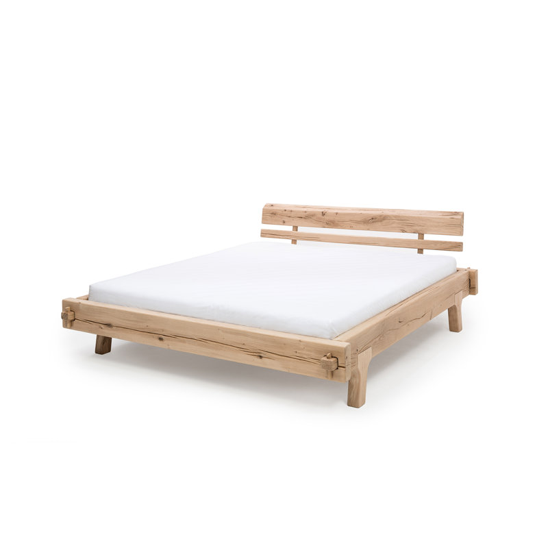 Rosas Solid Wood Bed, 140 x 200 cm