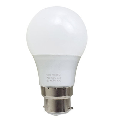A60 LED B22 Bayonet Cap 5W Bulb