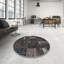 Tapis contemporain gris anthracite / gris-740944246