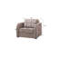 Fauteuil convertible, beige - rangement spacieux, fauteuil d'apparence élégante avec sièges de qualité