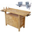 Établi en bois pour atelier et maison