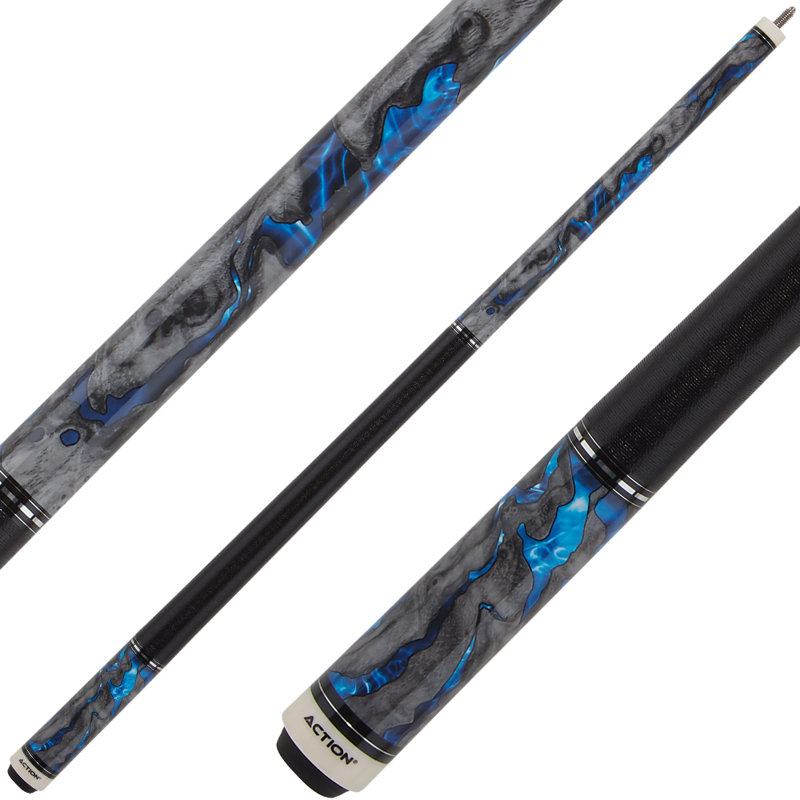 Action ACT158 Fractal Series Pool Cue, 19 oz