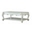 Table basse antique avec tablette inférieure