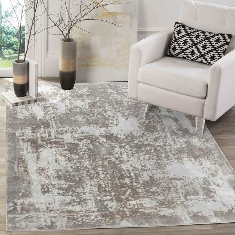 Galt Abstract Area Rug, Rectangle 120cm x 170cm