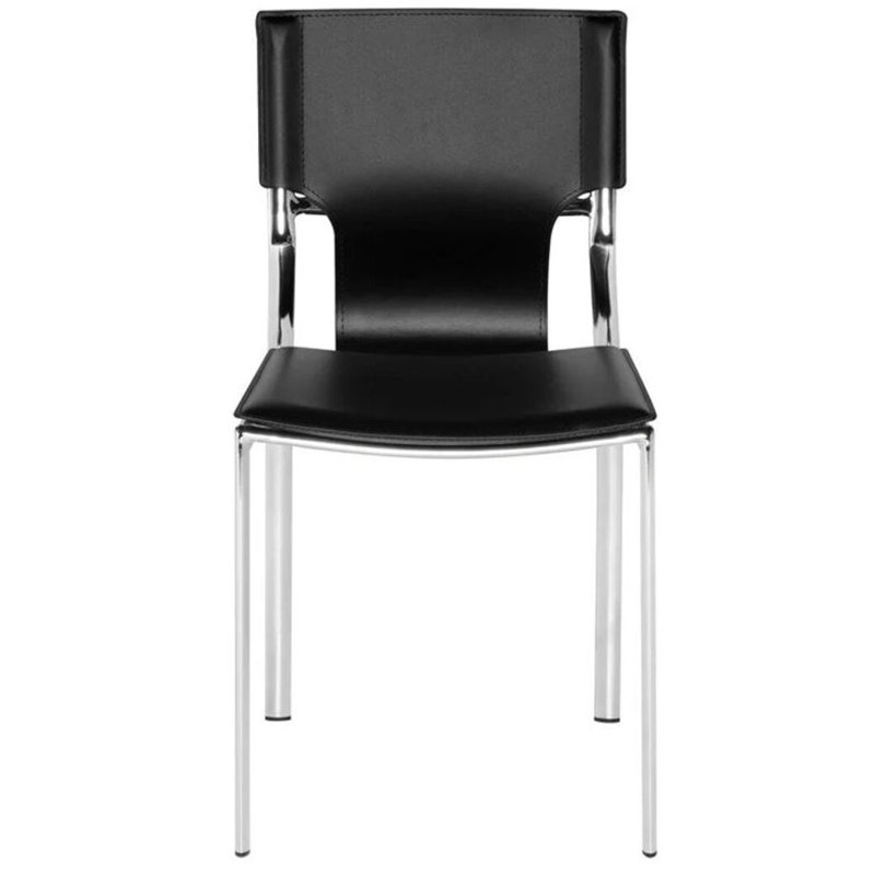 Niceve Chair, Black/White
