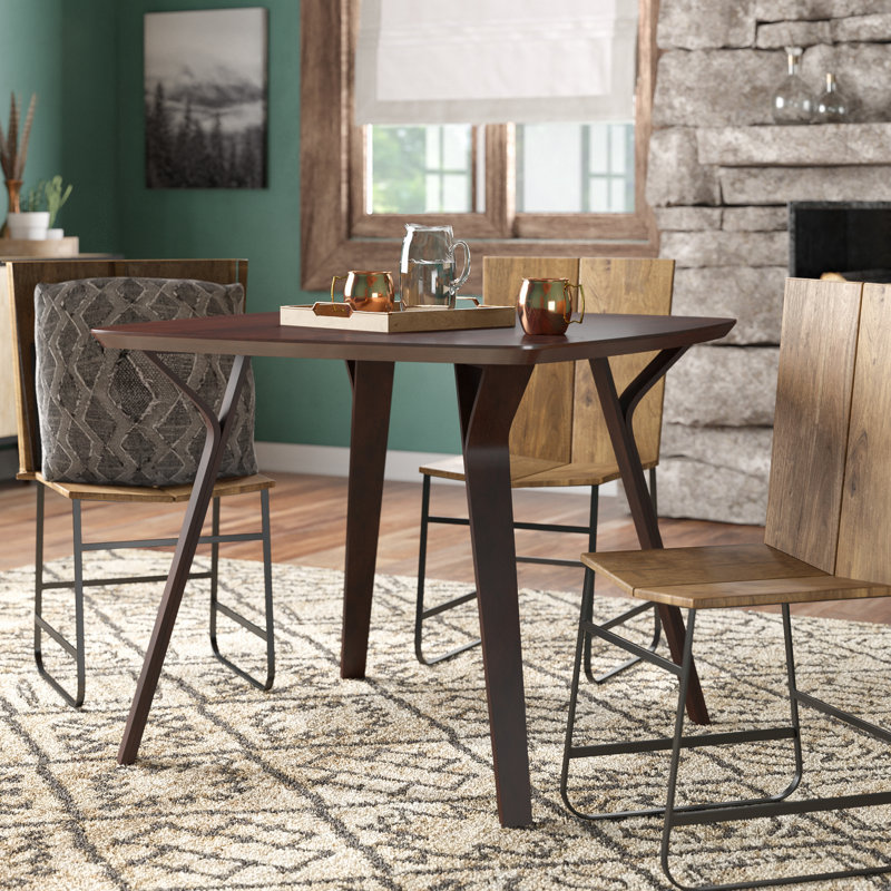 Ijahnae Square Dining Table, Walnut