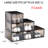 Magnetic Door Transparent Shoe Box