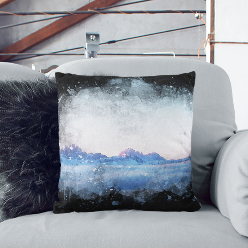 Square Throw Cushion, Stone, 55cm H x 55cm W x 20cm D