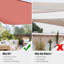 Toile d'ombrage triangulaire Yescom-113472275-113472287