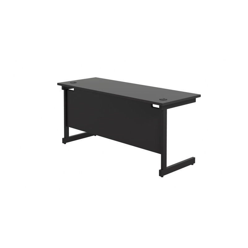 Buariki Metal Base Desk Shell, 73cm H x 180cm W x 60cm D