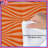 Orange Wavy Lines Comforter-128741363