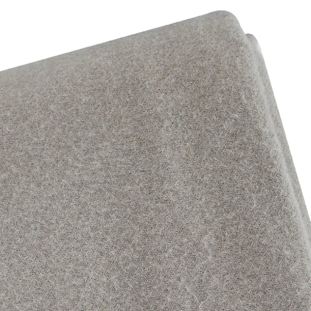 Campera Merino Wool Throw Blanket, Gray