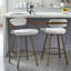 Tabouret de comptoir pivotant Brezza