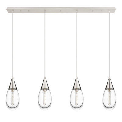 Luminaire suspendu grappe 4 lumières Rigdon